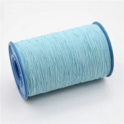 light blue 1 рулон = 490 метров ширина 0,5 мм цветная эластичная тканая лента для самостоятельного пошива одежды аксессуары - Цвет: light blue
