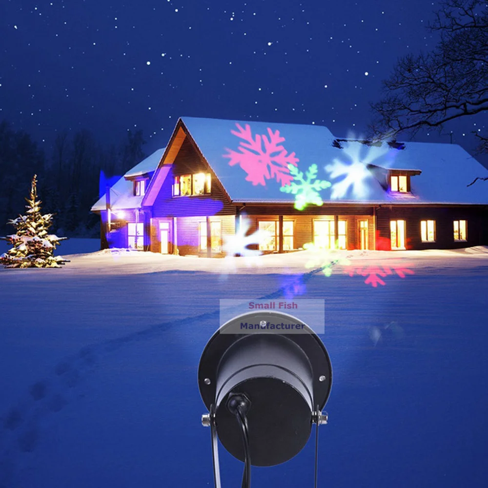 8 светодиодный т./упаковка СВЕТОДИОДНЫЕ снежинки для газона|light professional|professional led