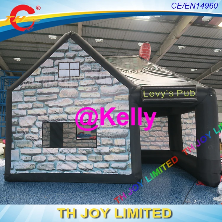 free shipping 6*4m inflatable bar tent for sale outdoor lawn cheap Irish pub | Игрушки и хобби