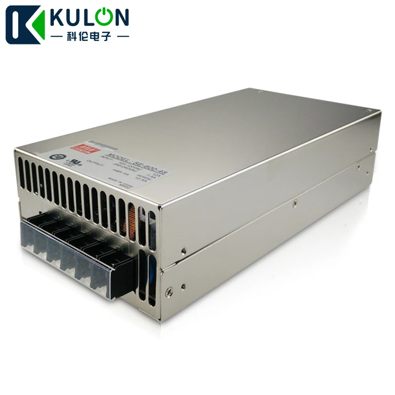 Оригинал Mean well SE-600 AC /DC 48V 36V 27V 24V 12V 5V драйвер источника питания трансформатор