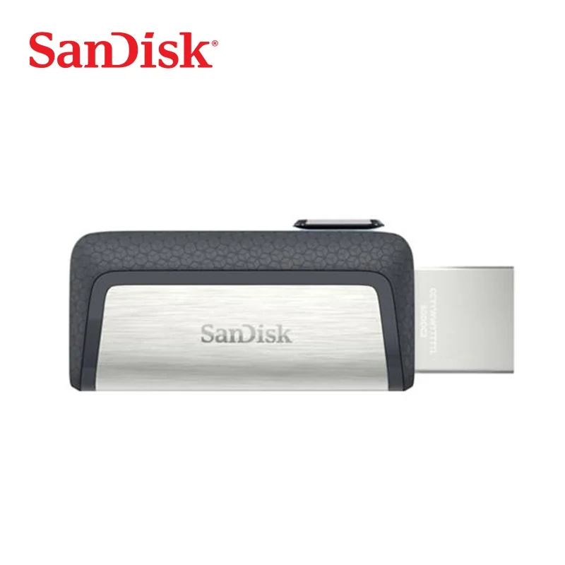 Sandisk высокоскоростной 32GB USB3.1 двойной OTG USB флэш-накопитель 128G флешки 64GB USB флешка type-C Флешка SDDDC2 usb-накопитель