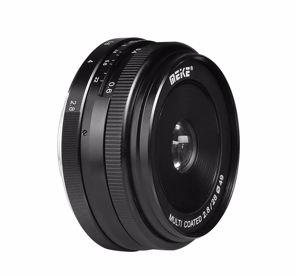Meike MK-FX-28-f/2.8 28mm f2.8 fixed manual focus lens for Fujifilm X Camera X-T1 X-Pro1 etc | Электроника