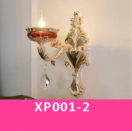 1light wall lamp led e14 Европейские Цинковые Сплав Стеклянные Хрустальные Люстра Светодиодные Лампы. Светодиодные Светильники Люстры Подвесные.Светильники Подвесные Светильники.Светильник Для Столовой,Фойе и Спальни - Цвет абажура: 1light wall lamp