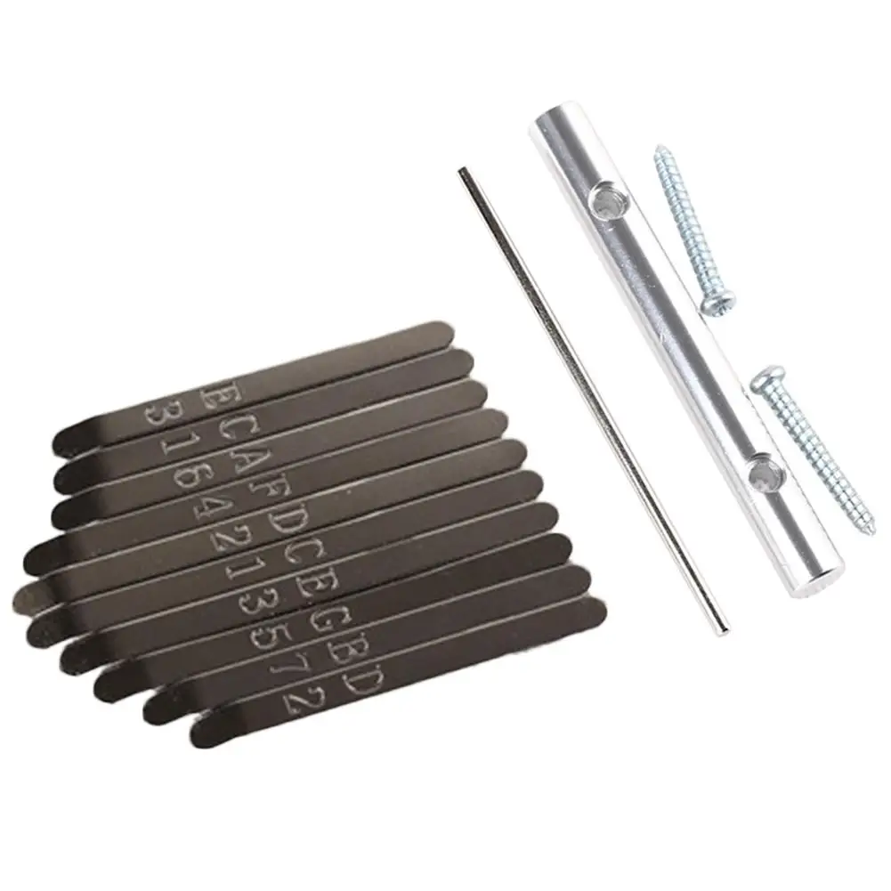 10 клавишные клавиши для фортепиано калимба аксессуары марганцевый ключ сменные