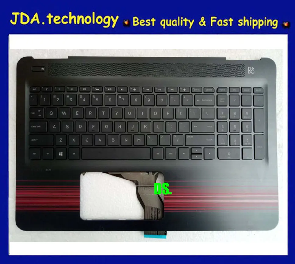 wellendorff 95%new Laptop top cover for HP PAVILION 15-AU 15-AU505TX 15-AL Palmrest US keyboard Upper no touchpad | Компьютеры и офис
