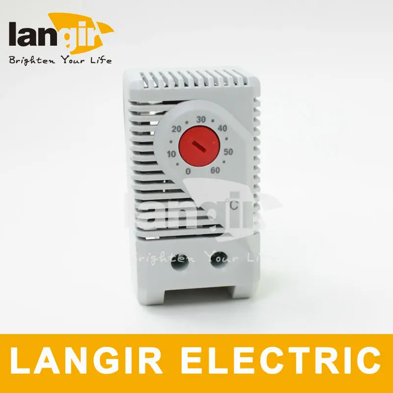Универсальный Небольшой Компактный регулируемый механический термостат 0-60