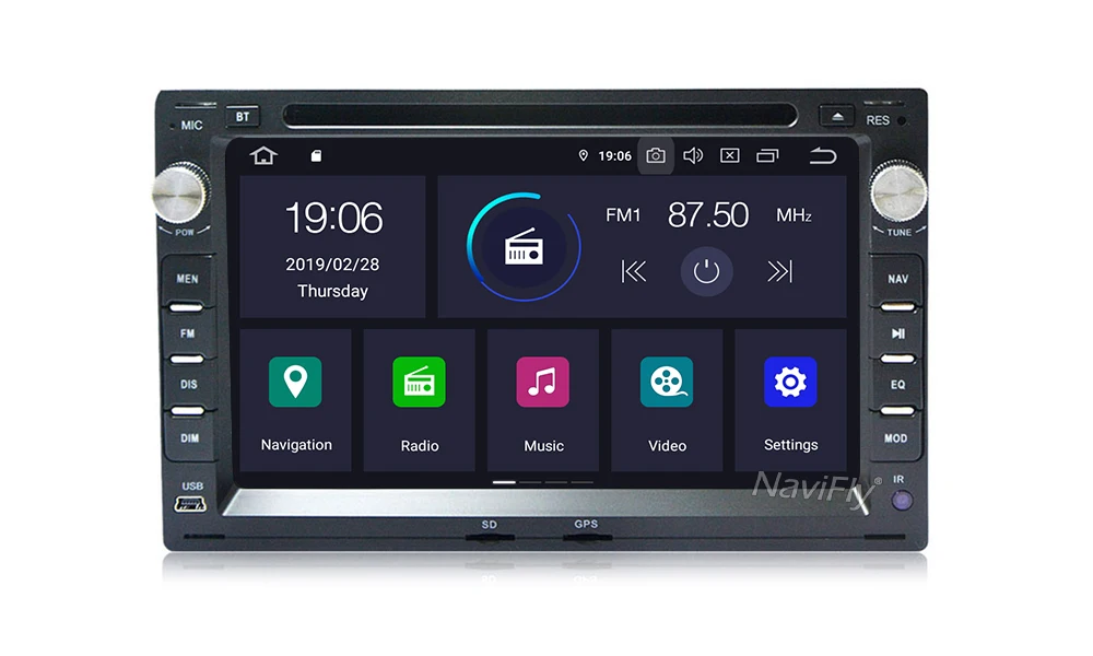 2din Android 9,0 ips DSP Автомобильный dvd Радио мультимедийный плеер для VW PASSAT Golf 4 T4 Passat B5 Sharan gps wifi BT RDS