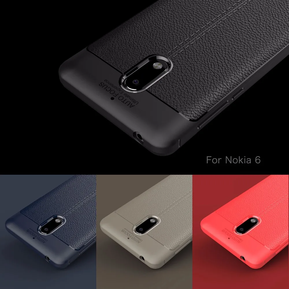 Кожаный мягкий силиконовый чехол с рисунком личи для Nokia 1 2 3 5 9 7 Plus 8 Sirocco 6 2018X6X5