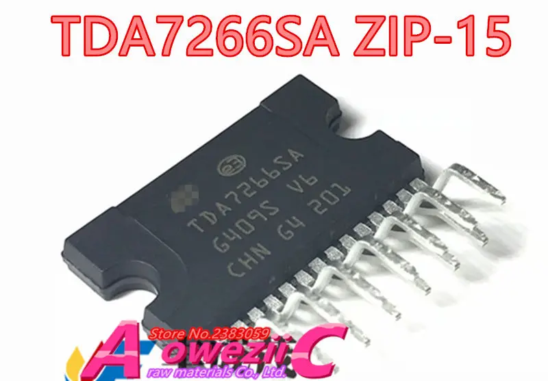 Aoweziic 2018 + 100% новый импортный оригинальный TDA7266 TDA7266SA TDA7377 TDA7379 ZIP 15 аудио усилитель