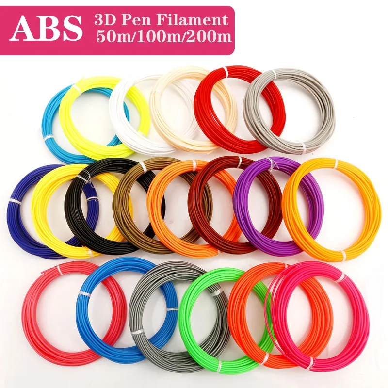 Abs 1 75 мм нить 20 видов цветов 3d печать Ручка пластиковый Принтер abs ручки