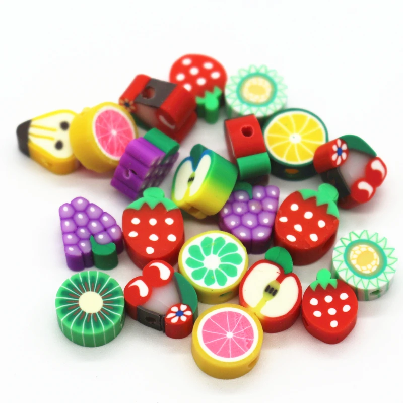 Бусины из полимерной глины для скрапбукинга 10 мм 500 шт.|clay beads|polymer clay beadsbeads |