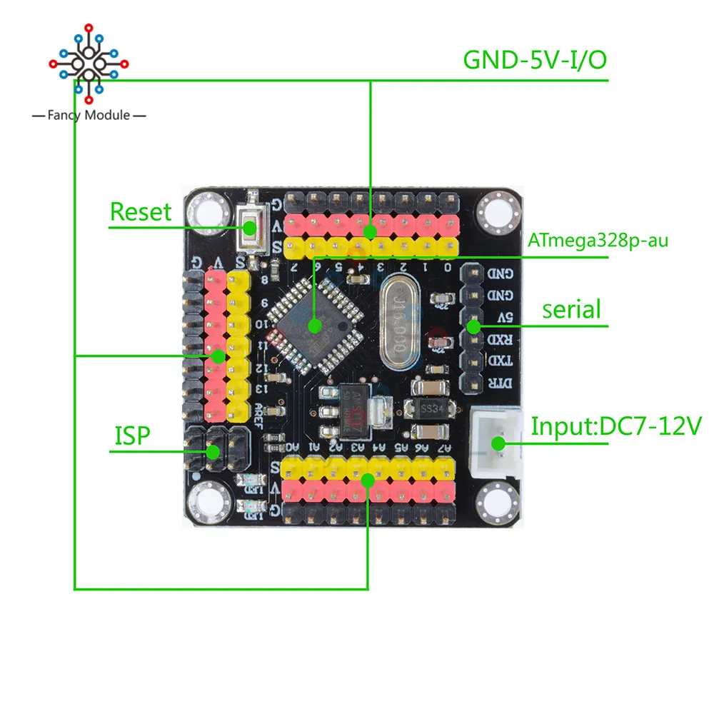 Микроконтроллер ATMEGA328 Pro 5 В 14 контактов 16 МГц 328 ATMEGA328P|module 5v|module for arduinomodule board |