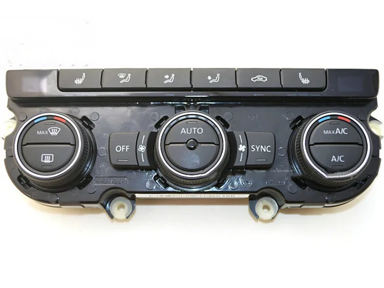 Climatronic кондиционер прерыватель sul pannello di Control ac riscaldamento sedile для vw PQ 35 new tiguan cc golf mk6