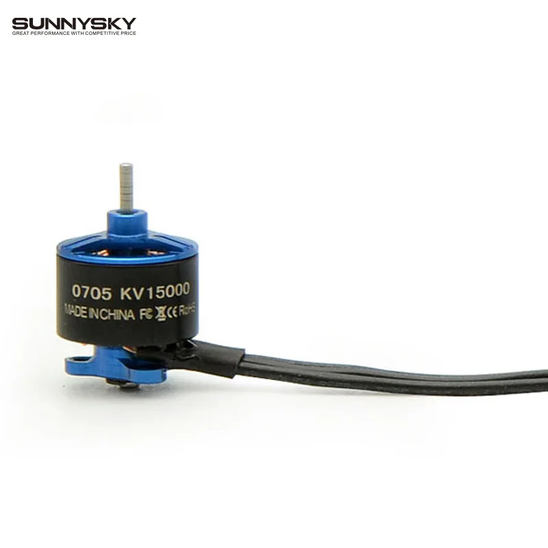Sunnysky 0705 15000KV 1S FPV Racing бесщеточный двигатель для гоночного дрона квадрокоптера с
