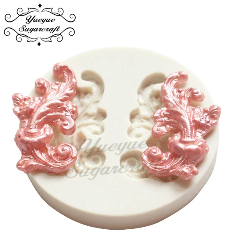 Yueyue Sugarcraft цветок Силиконовая Форма fondant mold торт декоративные инструменты шоколад