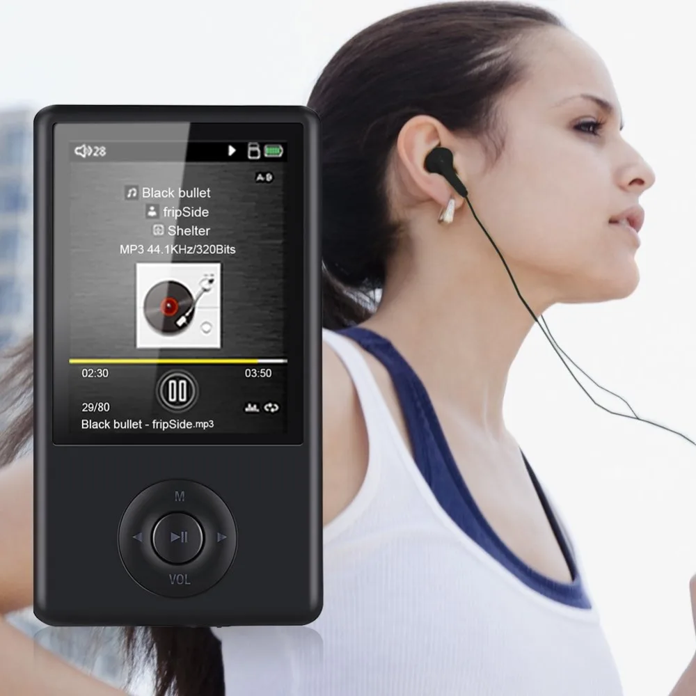 Новинка 2017 года оригинальный X11 MP3 плеер 8 ГБ 2.4 дюймов экран играть 60 H Mp3 плеера HiFi