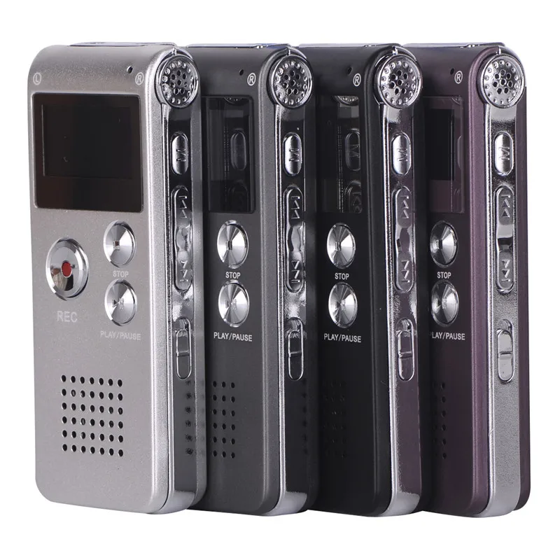 Перезаряжаемый Цифровой диктофон N28 16 ГБ 8 650Hr Диктофон MP3-плеер USB флеш-память