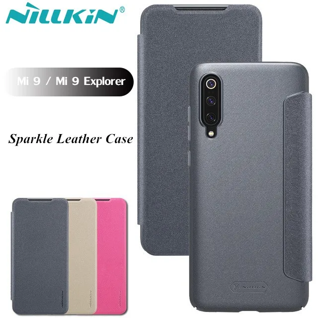 Кожаный чехол Nillkin для Xiaomi Mi 9 защитный книжка с полным покрытием Mi9 Explorer Business