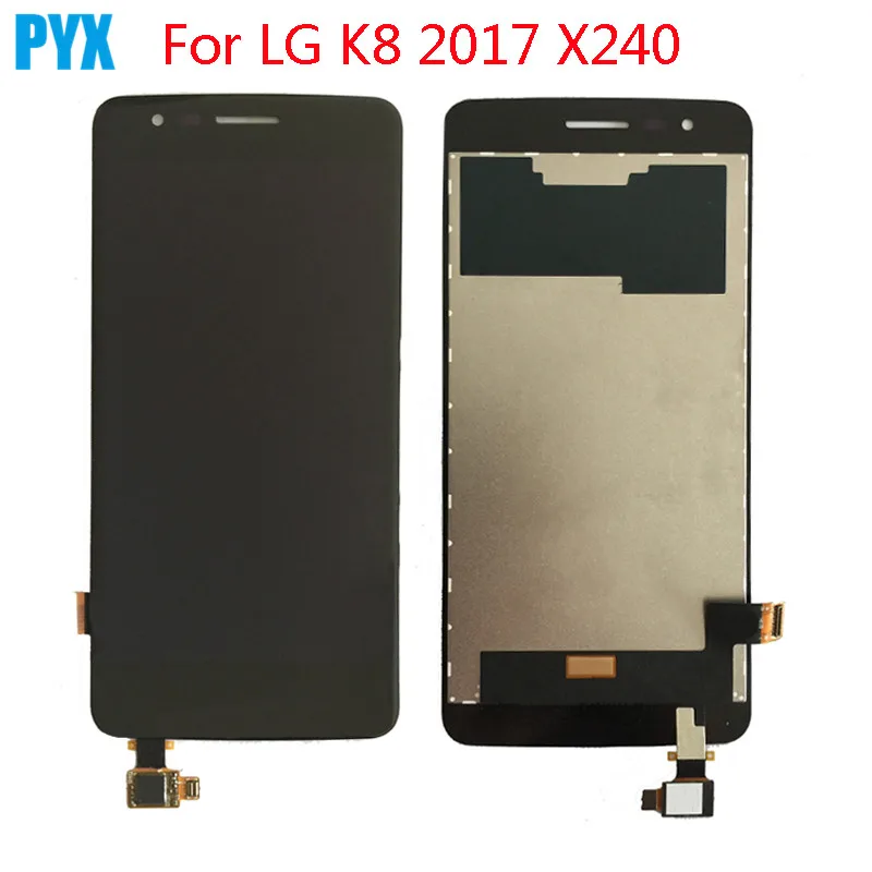 For LG K8 2017 X240 MS210 M210 LCD Screen + Touch Digitizer Assembly Panel Glass Free Shipping | Мобильные телефоны и