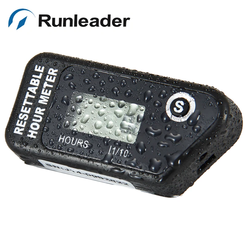RunleaderResettable lcd Водонепроницаемый hour run беспроводной напоминание о обслуживании