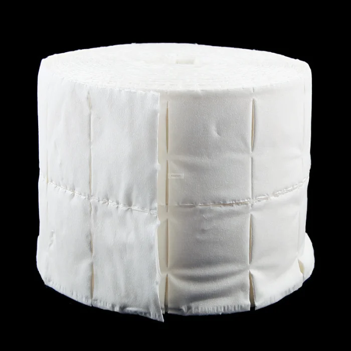 Хлопковые салфетки для ногтей 500 шт. УФ-гель дизайна удаления лака Очищающий ворс