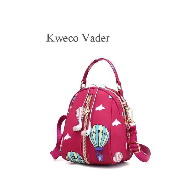 Женские нейлоновые сумки Kweco Vader модные Наплечные дамская сумка с верхними