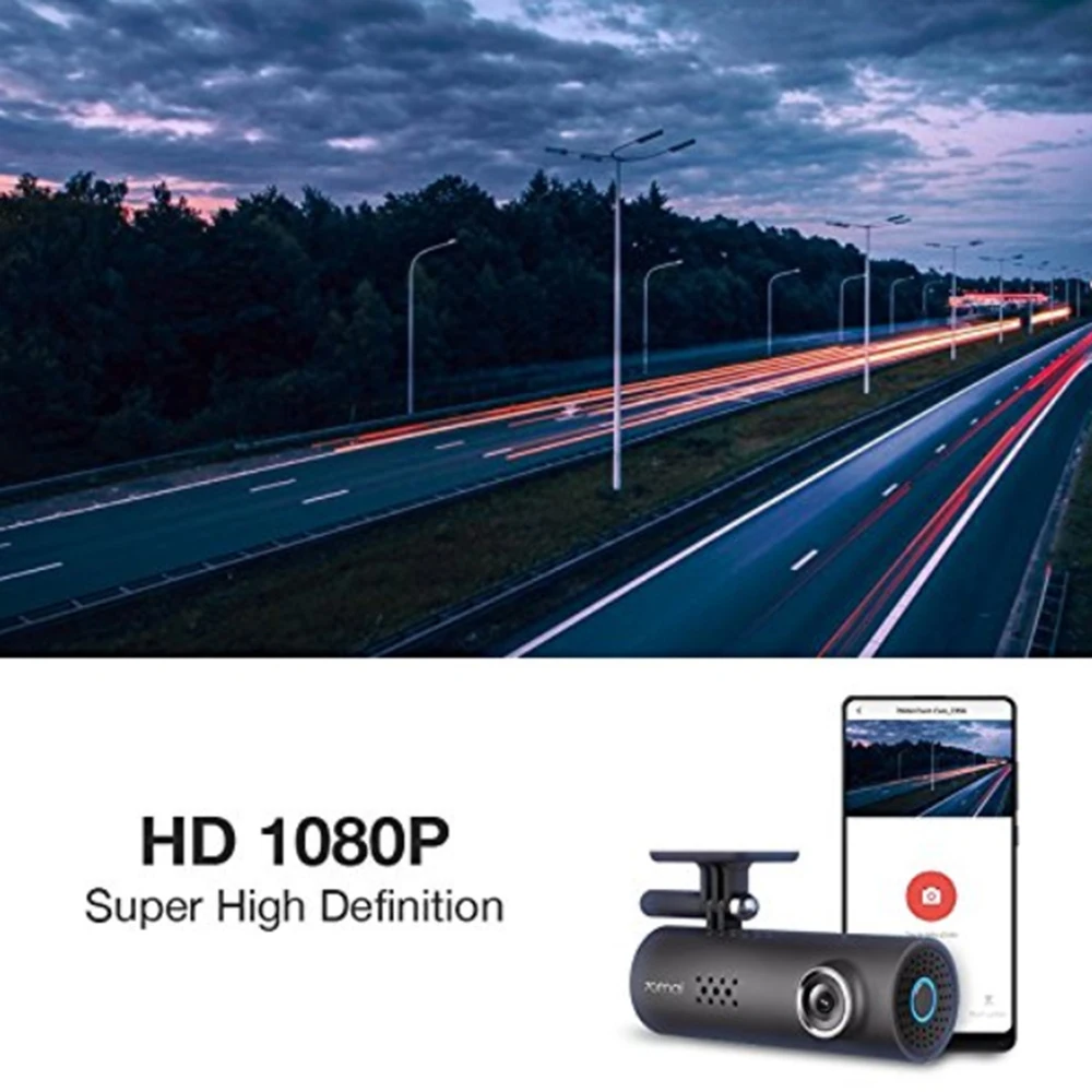 Голосовое управление Xiaomi 70mai Автомобильная камера Full HD 1080P Dash Cam Wi Fi ночное видение