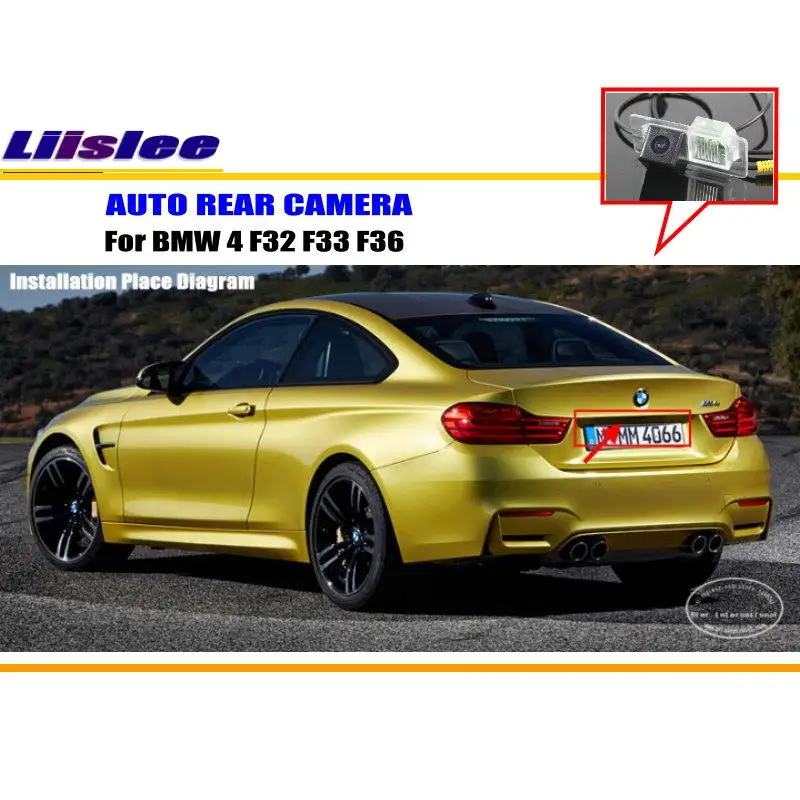 

Car Revcerse Rear View Camera For BMW 4 Series F32 F33 F36 Backup Parking Vehicle HD CCD 1/3 Night Vision Auto Accessories CAM