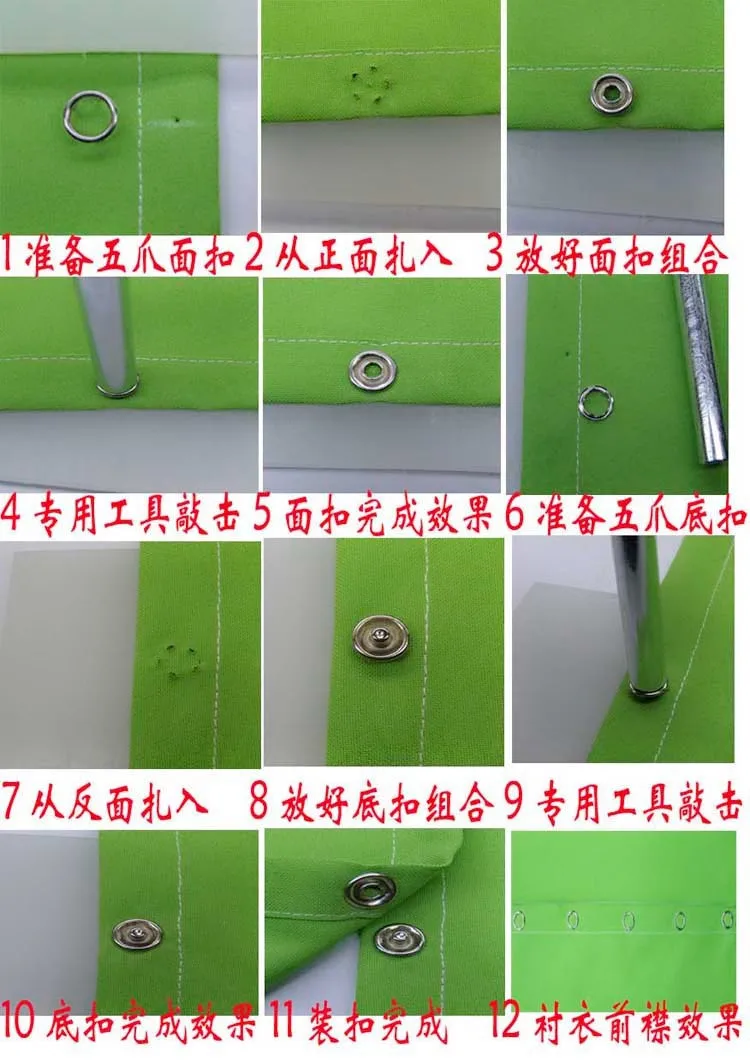 20 комплектов 9 5 мм Кнопка детская одежда для альпинизма полые металлические