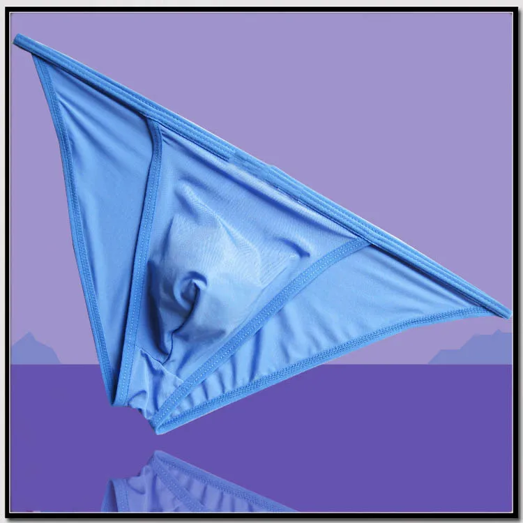 2017 Бесплатная доставка мужское удобное бикини Танга со шнуровкой выпуклое