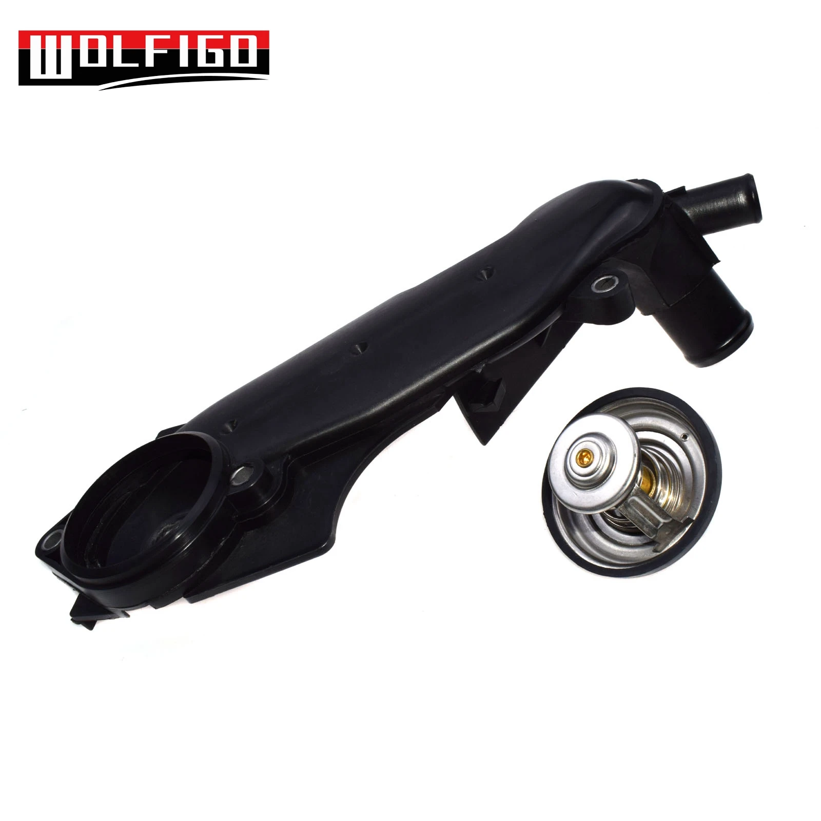 WOLFIGO термостат и Корпус в сборе для 2001 02 03 04 2005 Audi A6 Allroad Quattro VW Passat 078121121K 078121113G