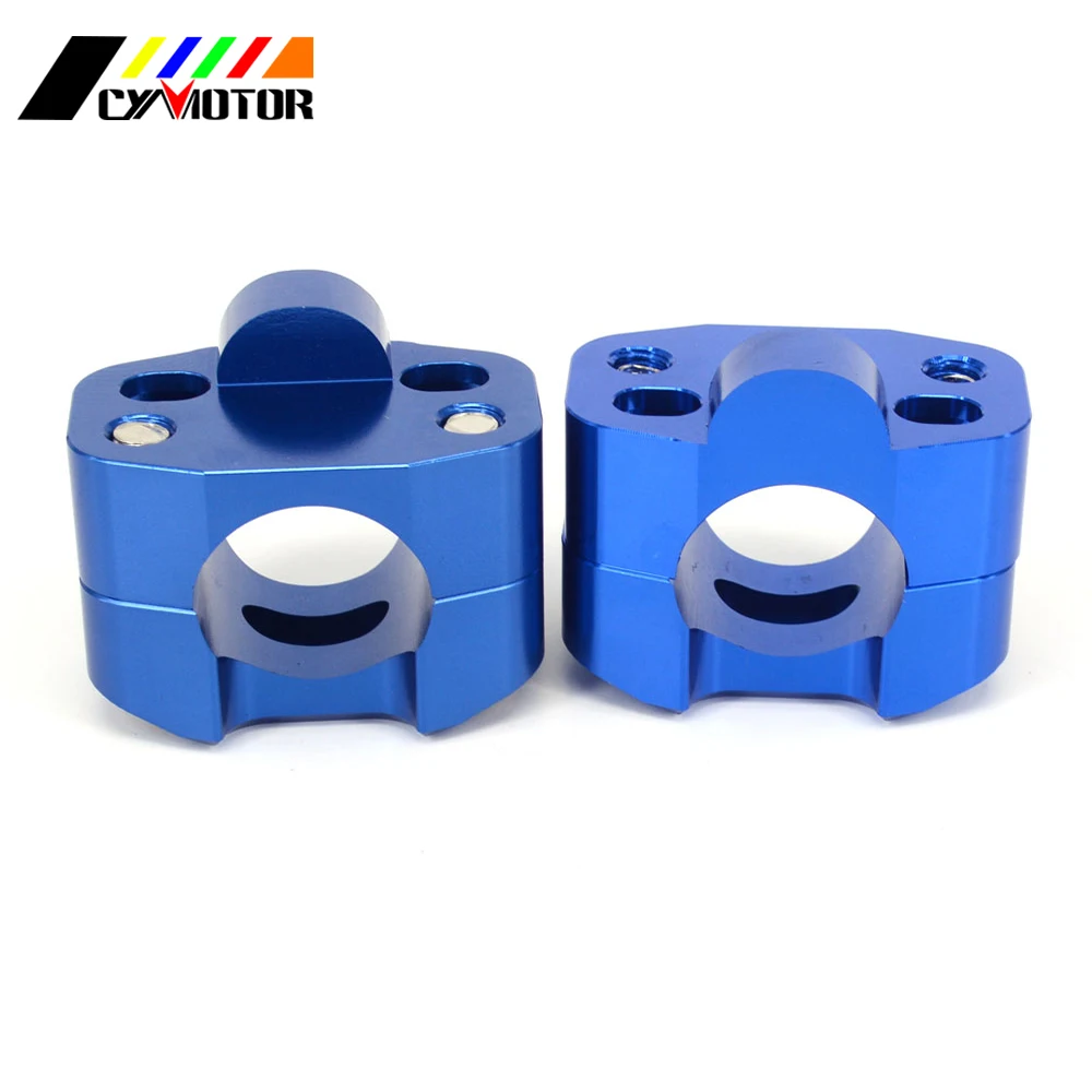 Алюминиевый зажим для руля CNC переходник 28 мм 1 1/8 дюйма HONDA SUZUKI KAWASAKI YAMAHA CRF CR YZ YZF RM RMZ