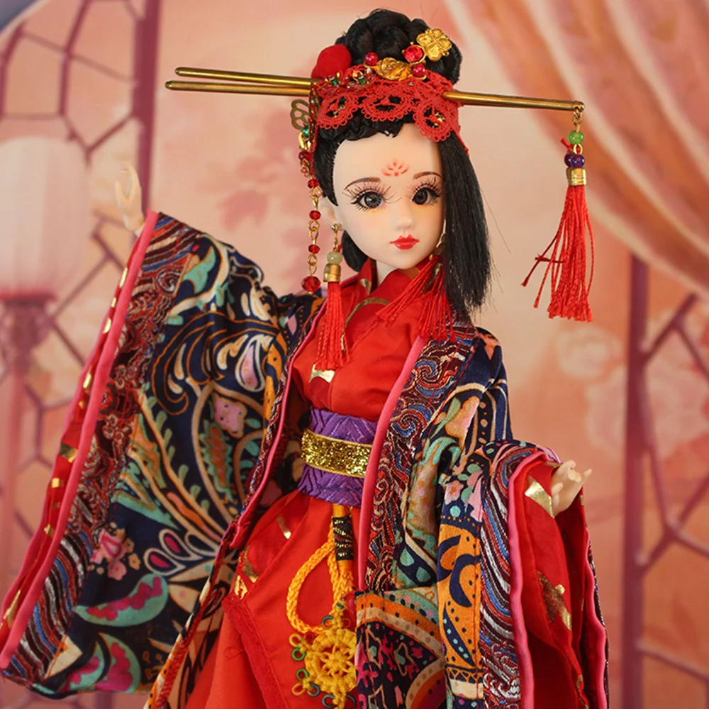 Шарм кукла Fortune Day East 1/6 Hua Niang новейший набор 3D глаз 14 шарнирных тела