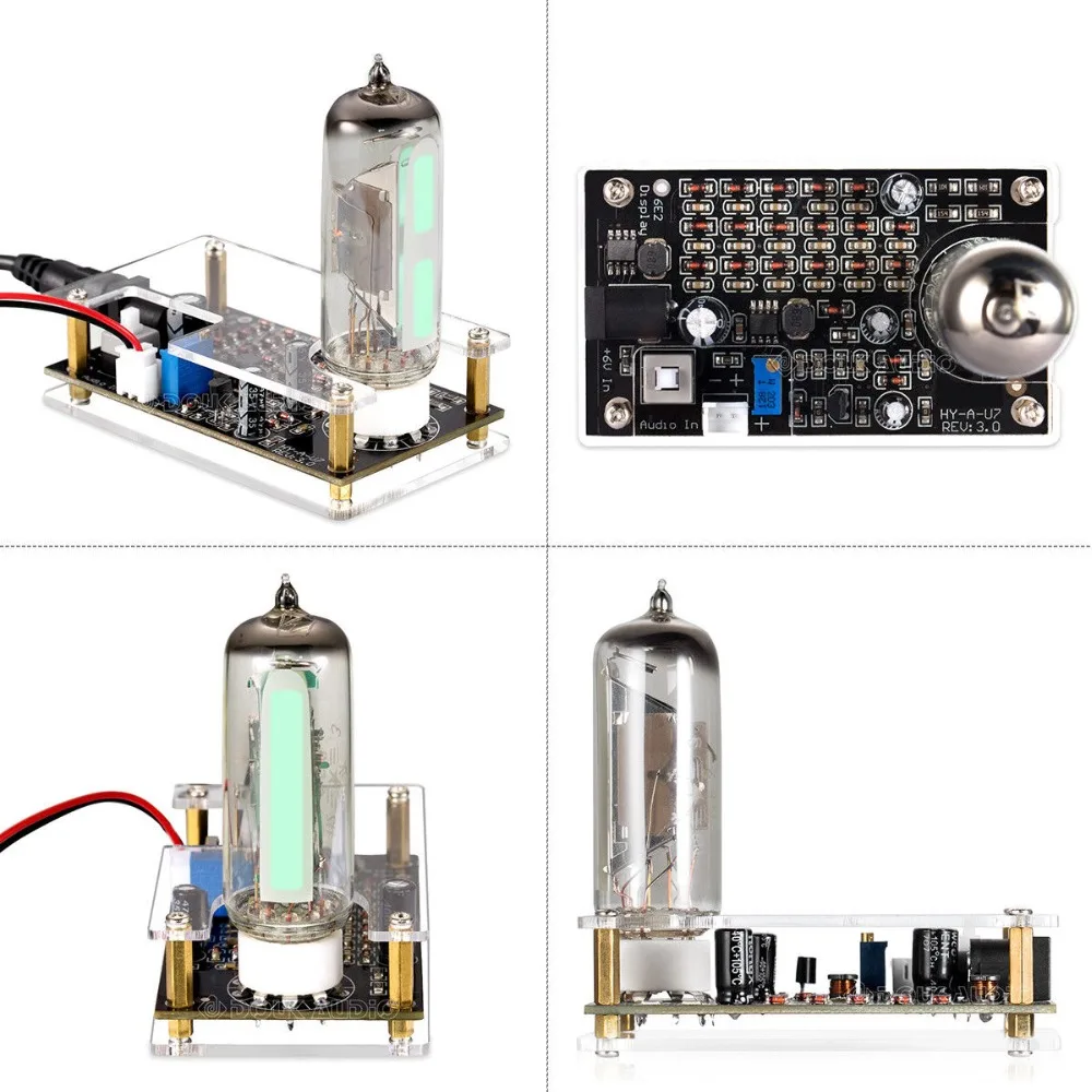 Nobsound HiFi мини волшебный глаз 6E2 EM87 предусилитель аудио уровня индикатор VU Meter