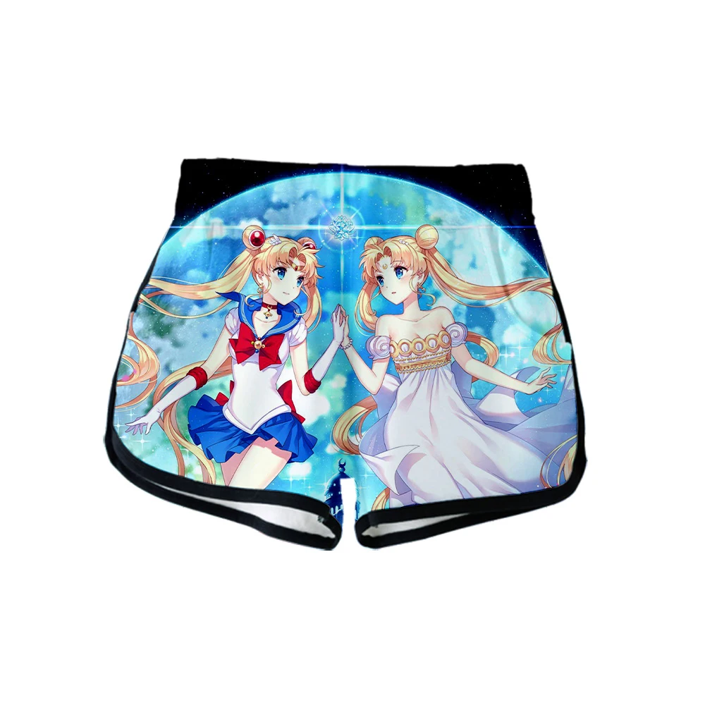 

Sailor Moon 3D Printed Hot Sale Women Shorts Fashion Streetwear Shorts 2019 New Arrival Hot Sale Girls Casual Trendy Summer Wear