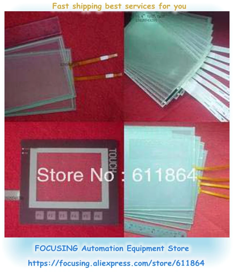 

New 6AV7661-4AA00-0BS0 6AV7722-1AA10-0AC0 PC670 Touch Screen Glass