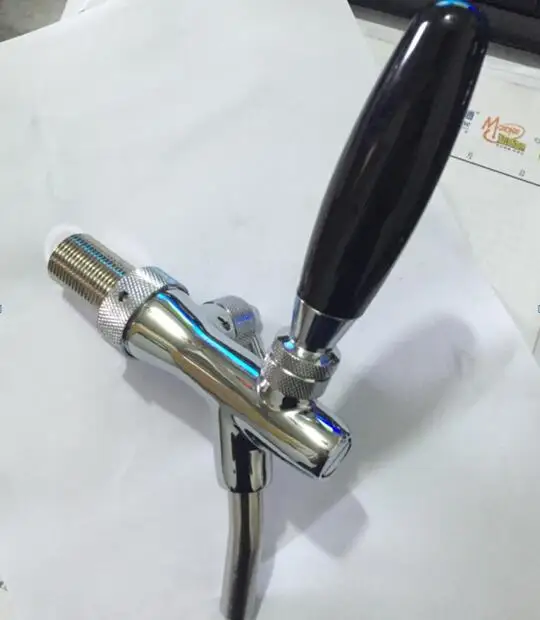 

Аксессуары для пивной колонны, кран для пива, регулируемый клапан, Kegerator tap homebrew, поршень из нержавеющей стали и насадка, латунный клапан