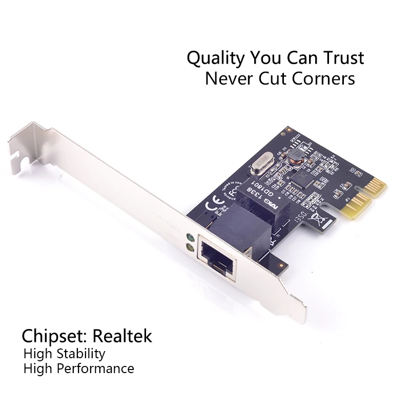 Сетевая карта RJ45 1000 Мбит/с Gigabit Ethernet PCI Express сетевая в express конвертер | Компьютеры и