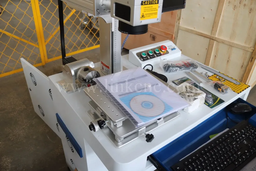 Маркировочная машина для оптического волокна CE волоконный лазерный принтер 20 Вт