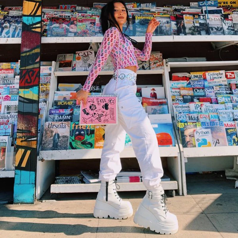 Забавная футболка с длинным рукавом и принтом долларов летний розовый сетчатый