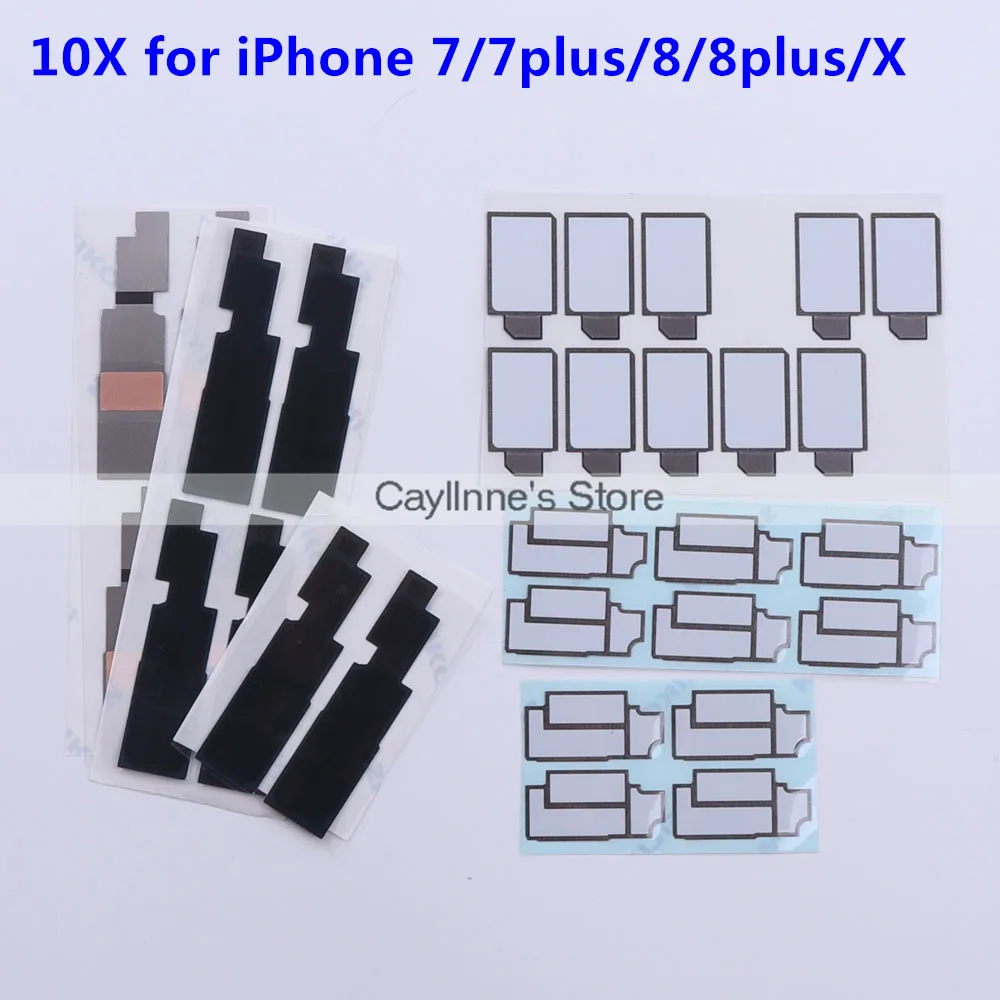 Оригинальный набор стикеров 6 в 1 10 шт. Набор для материнской платы iPhone 7 8