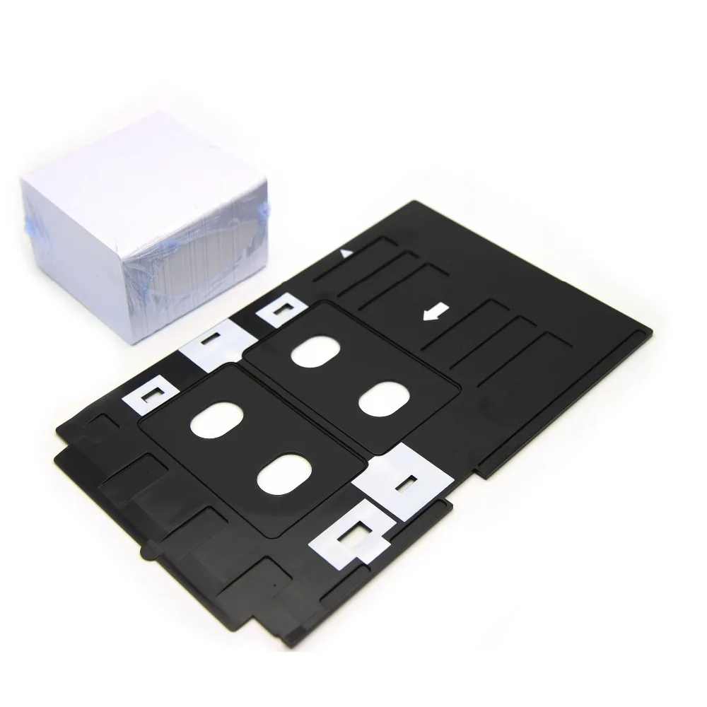 230 шт струйная ПВХ Карта ID карта + 1 лоток для EPSON R200 R210 R220 R230 R300 R310 R320 R350|card id|card traycard