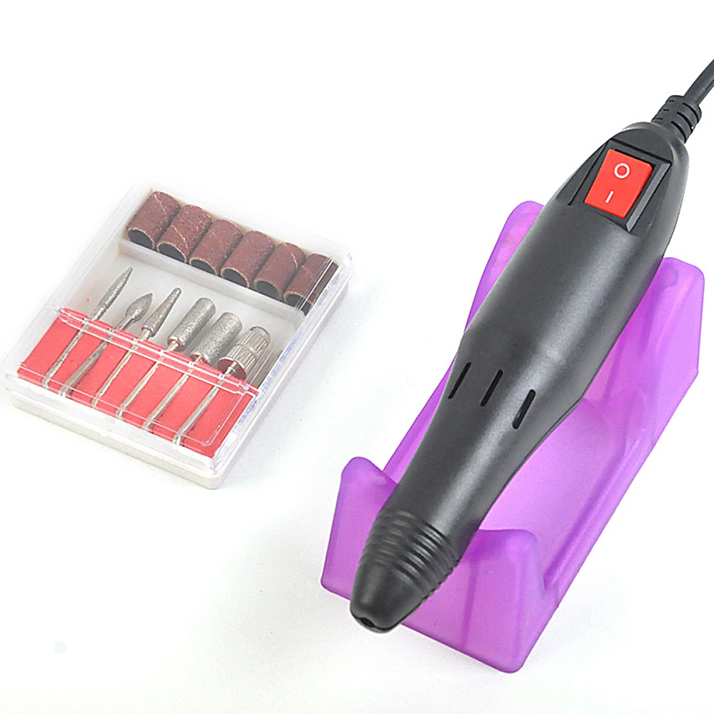 20000RPM Electric Nail Art Drill Machine Professional Manicure File Equipment Grinding Kit Tool US EU Plug | Красота и здоровье