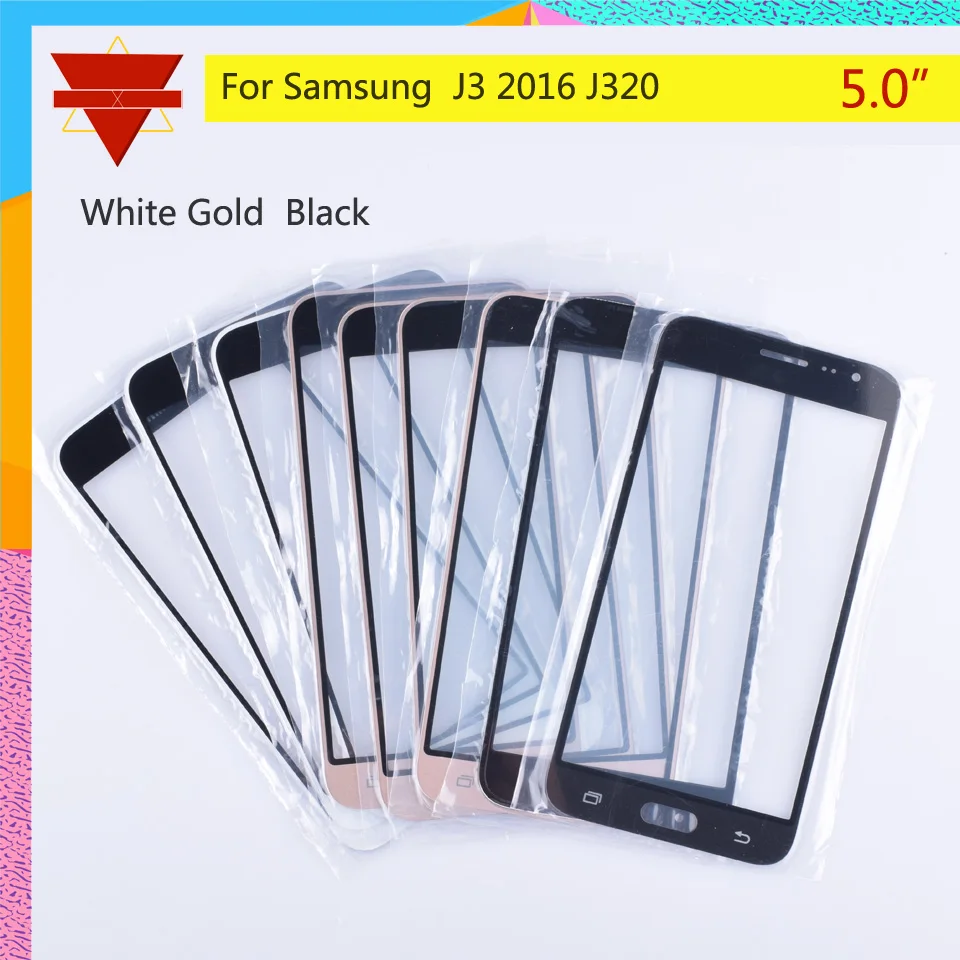 J320 сенсорный экран для Samsung Galaxy J3 2016 J320F J320M J320Y J320FN передняя панель Стекло Объектив