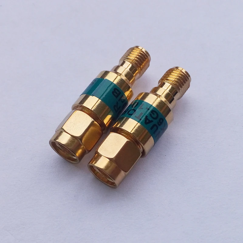 5 шт. 2 Вт SMA-JK коаксиальный радиочастотный аттенюатор, от постоянного тока до 6,0 ГГц, 50 ом, 1 дБ, 2 дБ, 3 дБ, 5 дБ, 6 дБ, 10 дБ, 15 дБ, 20 дБ, 30 дБ
