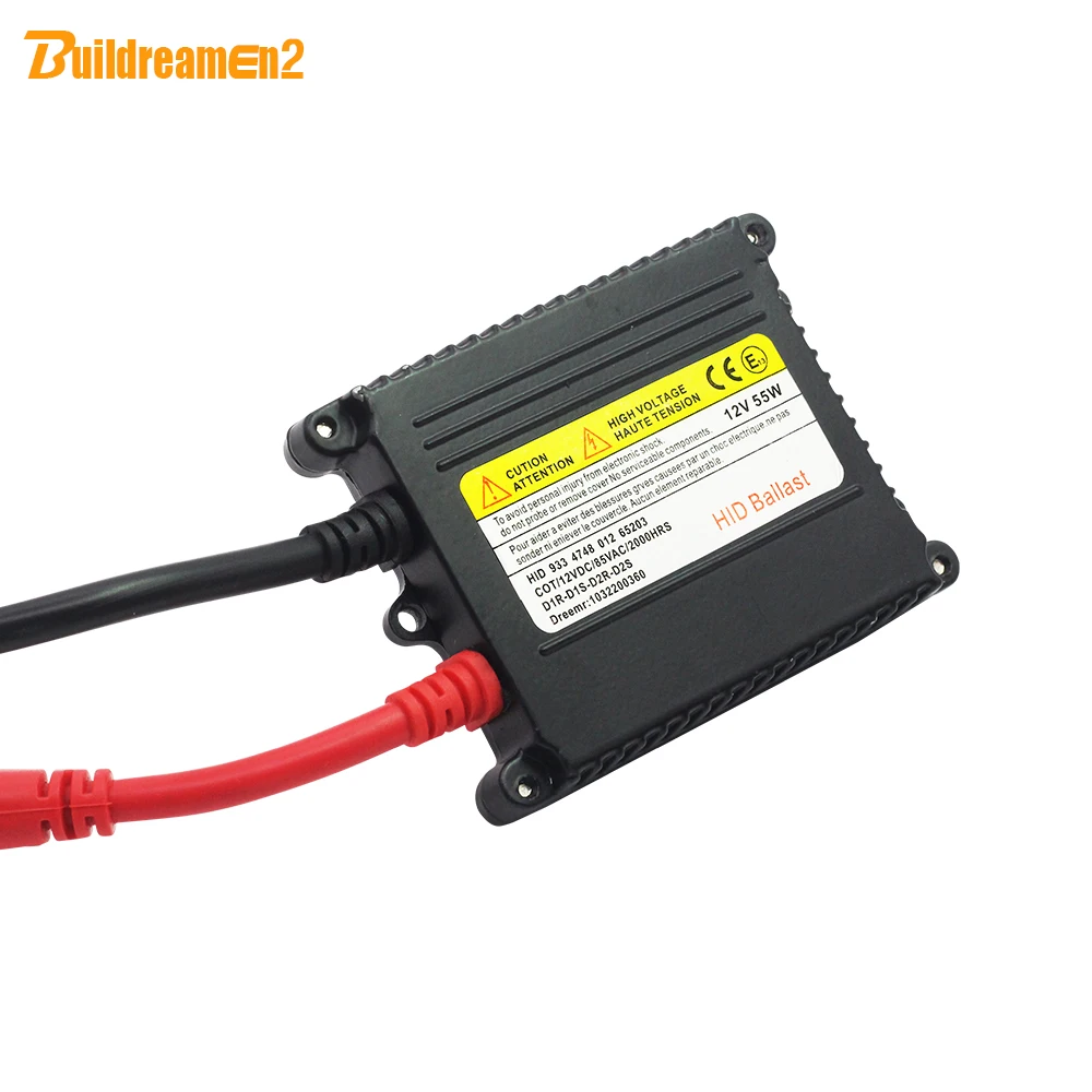 Buildreamen2 AC HID Xenon балласт 35 Вт 55 12 в тонкий блок цифровой для ксеноновая лампа