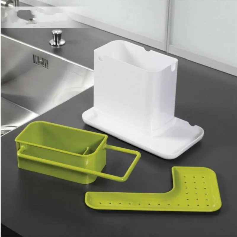 Kitchen Storage Rack Box Draining Dish Self Sink Organizer Stands Utensils Towel | Дом и сад