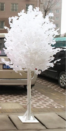 Белые колонны Ginkgo Road, праздничные, вечерние, свадебные украшения - Цвет: White Color