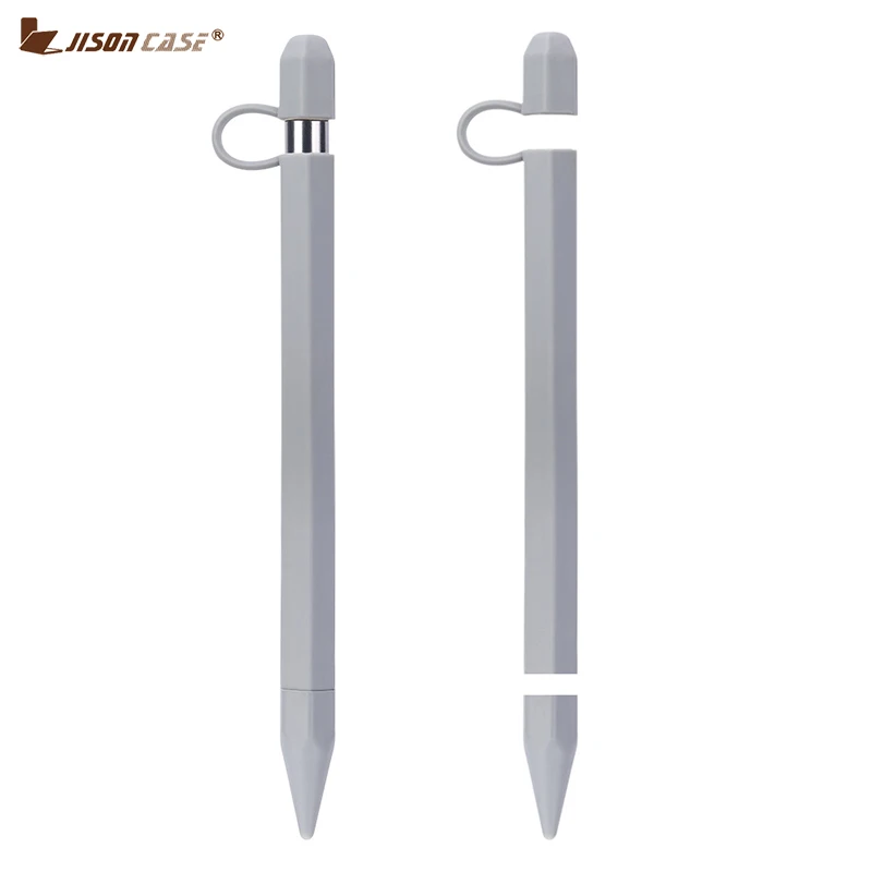Jisoncase пенал для Apple Pencil модный силиконовый чехол Мягкий защитный против