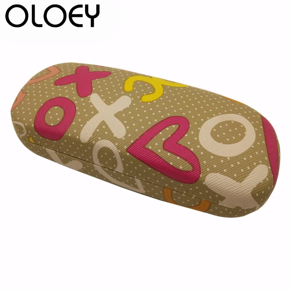 OLOEY 2018 модный Чехол для очков мужчин и женщин с мультипликационным принтом